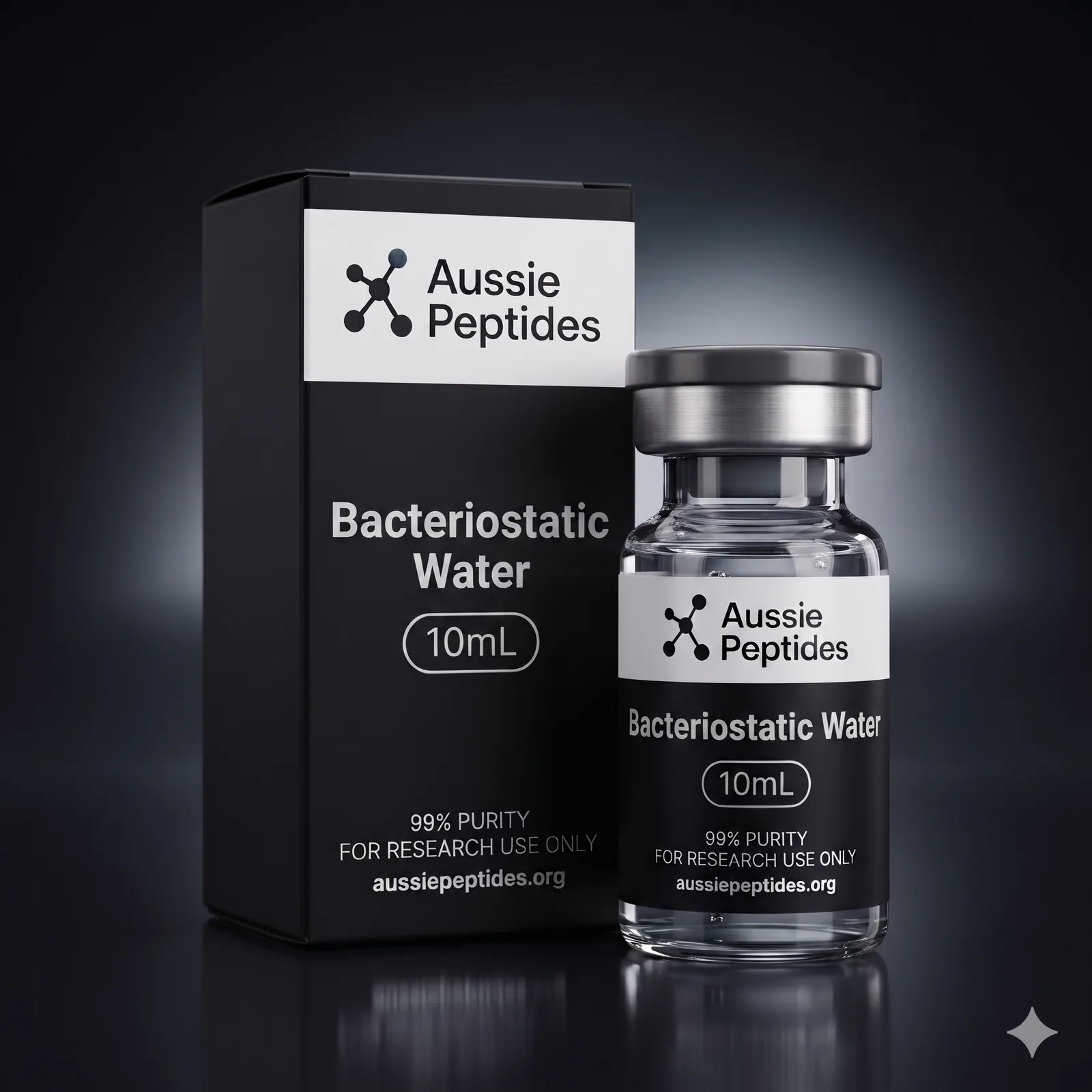 Bacteriostatic Water 10mL – Aussie Peptides bacteriostatic water reconstitution solvent